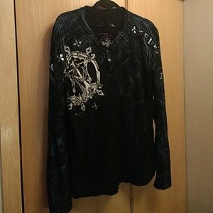 Afliction long sleeve shirt